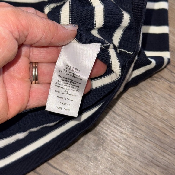 Talbots • Striped Knit Sweater Dress - Picture 5 of 8